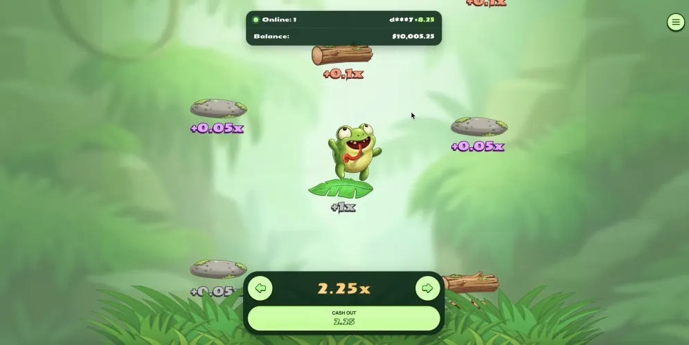 Frogger Jump Game